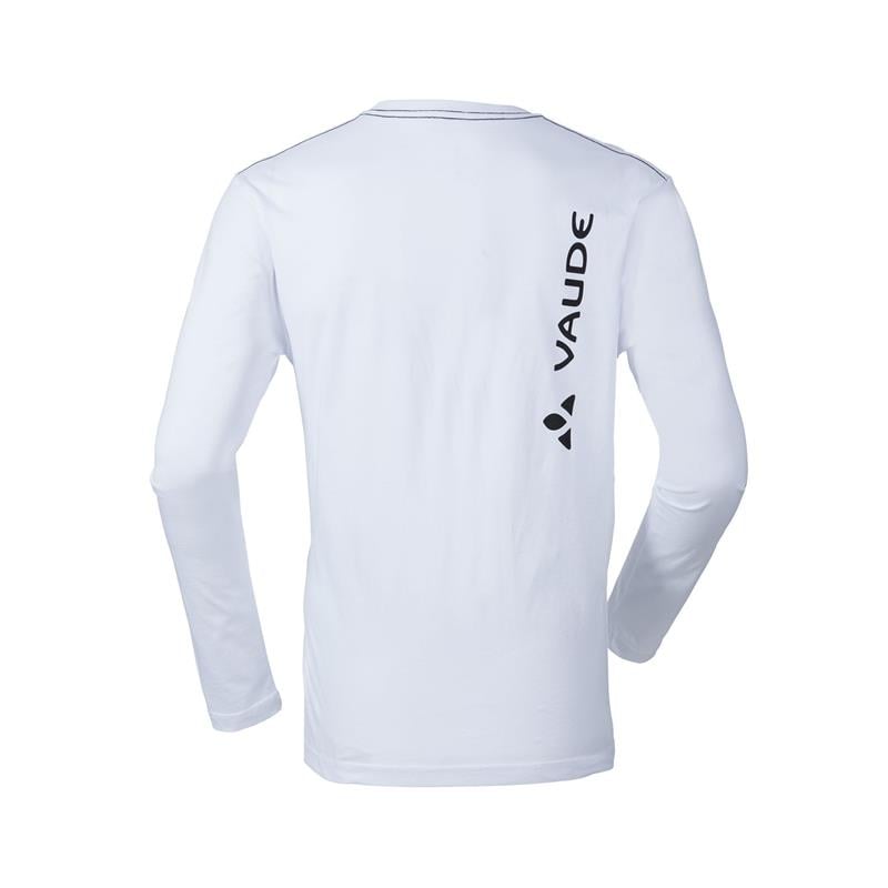 Vaude Uzun Kollu Logolu Erkek Sweatshirt 06454-001