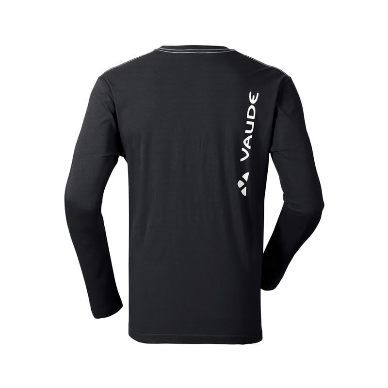 Vaude Uzun Kollu Logolu Erkek Sweatshirt 06454-010