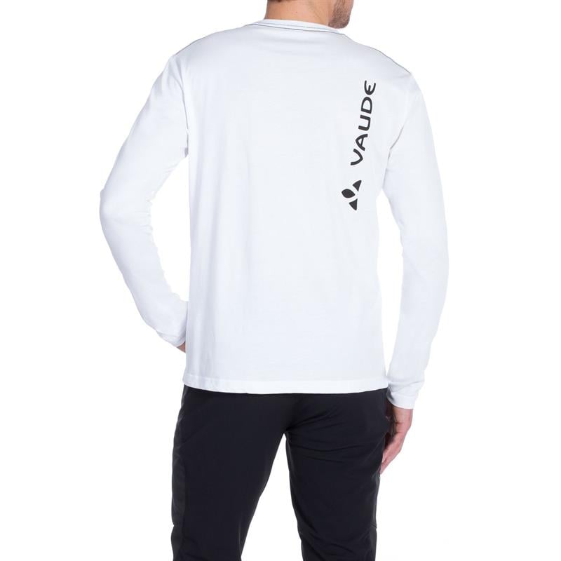 Vaude Uzun Kollu Logolu Erkek Sweatshirt 06454-001