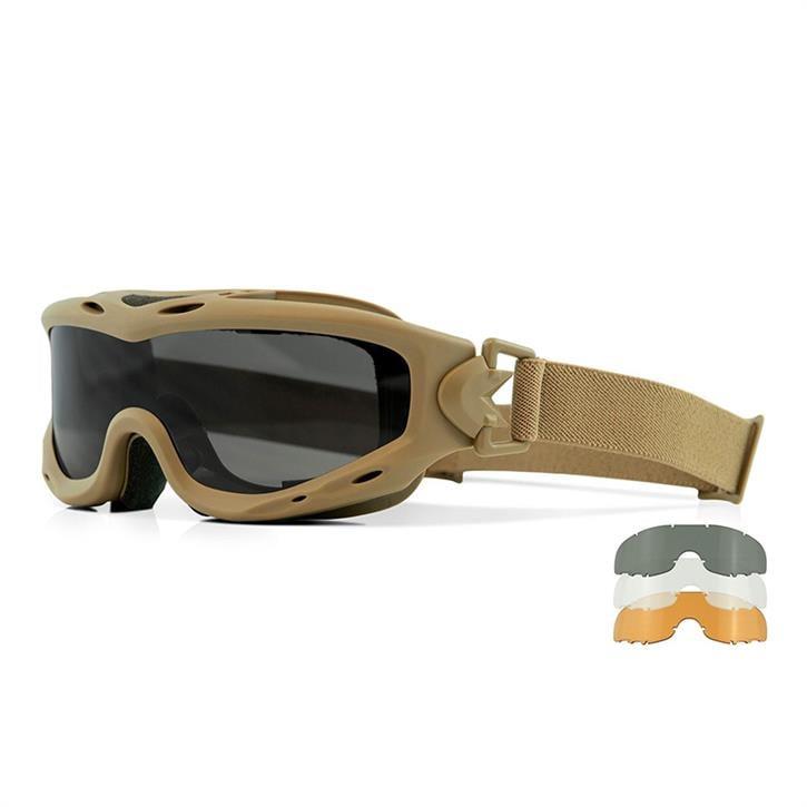WILEY X SPEAR Balistik Goggle (3 Lens)