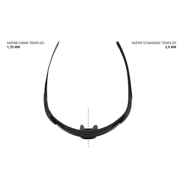 WILEY X VAPOR 2.5 Com.Bal. Göz. (3 Lens)