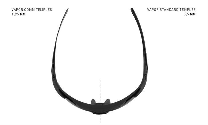 WX VAPOR 2.5 COMM. Balistik Gözlük (3 Lens)