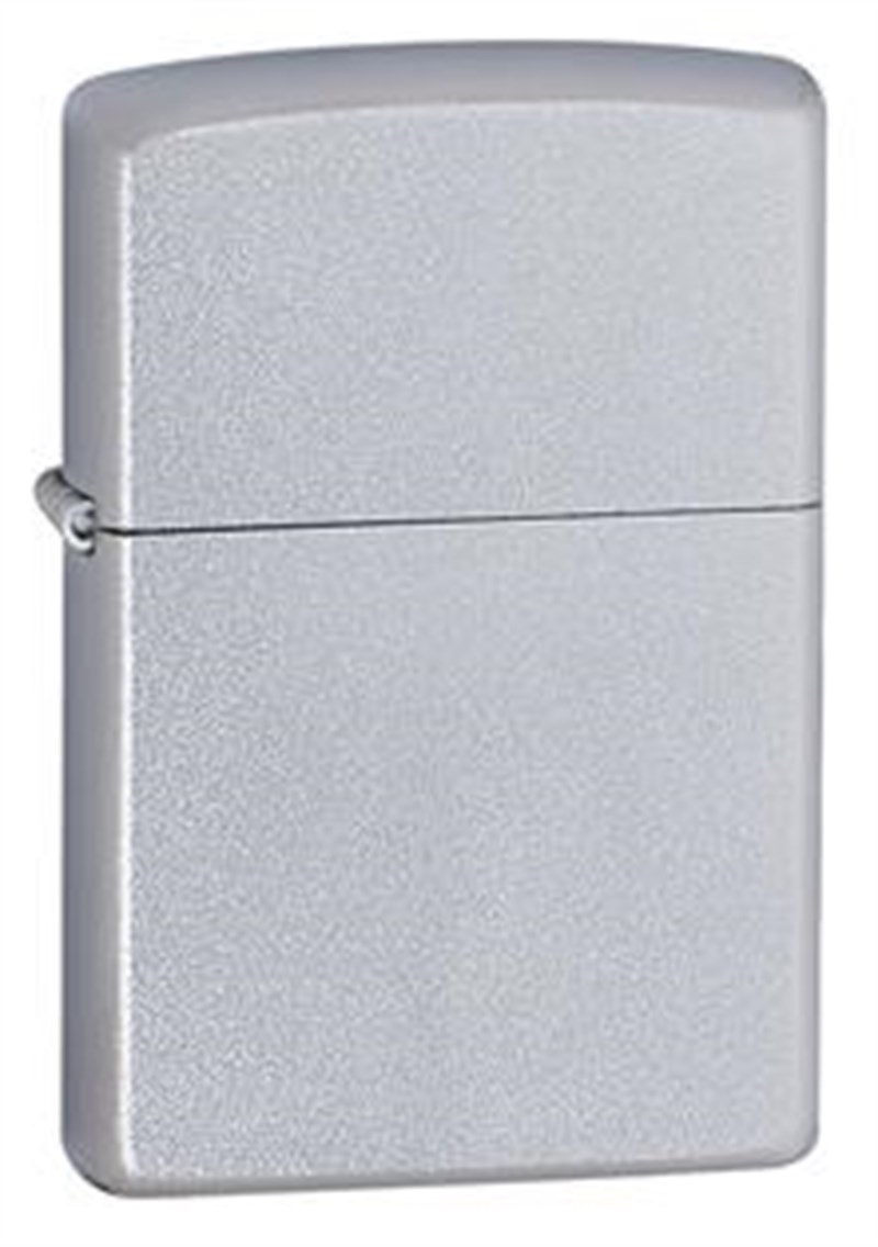 Zippo Reg Satin Chrome