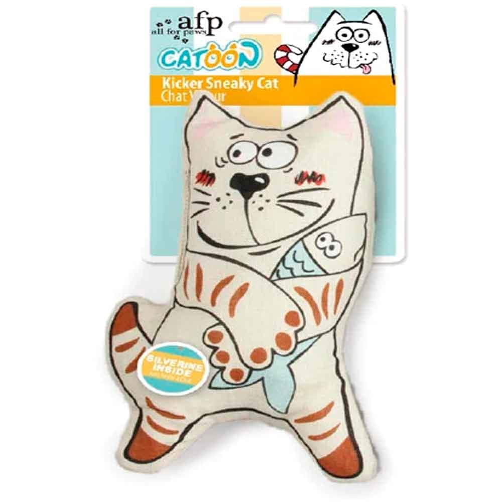 AFP Catoon Kedi Oyuncağı Büyük Kedi 847922028671 Amazon Pet Center