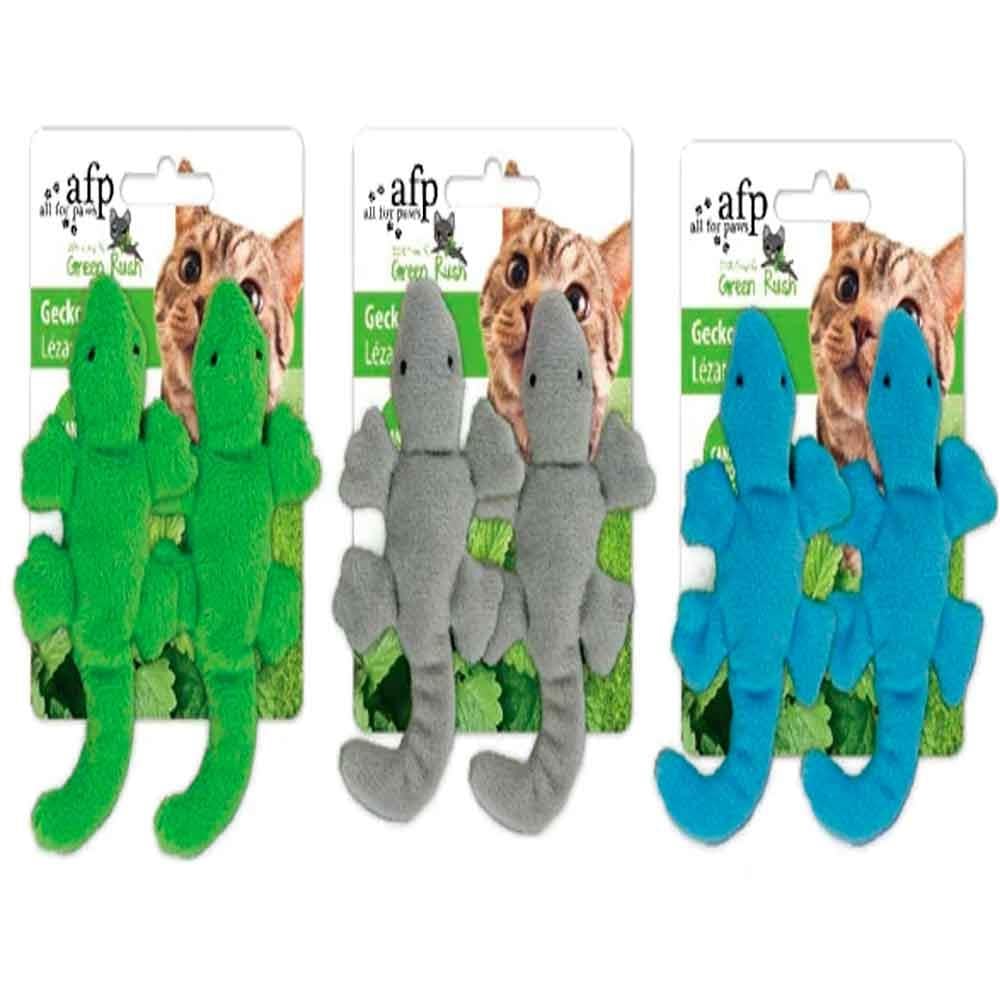 AFP Green Kedi Oyuncağı Peluş Kertenkele 847922020965 Amazon Pet Center