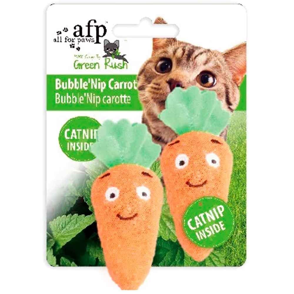 AFP Green Rush Kedi Oyuncağı Peluş Havuç 847922024291 Amazon Pet Center
