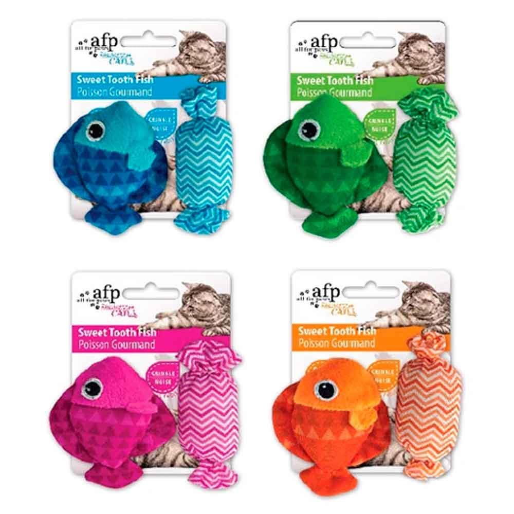 AFP Kedi Oyuncağı Peluş Parlak Balık Oyuncak 847922021511 Amazon Pet Center