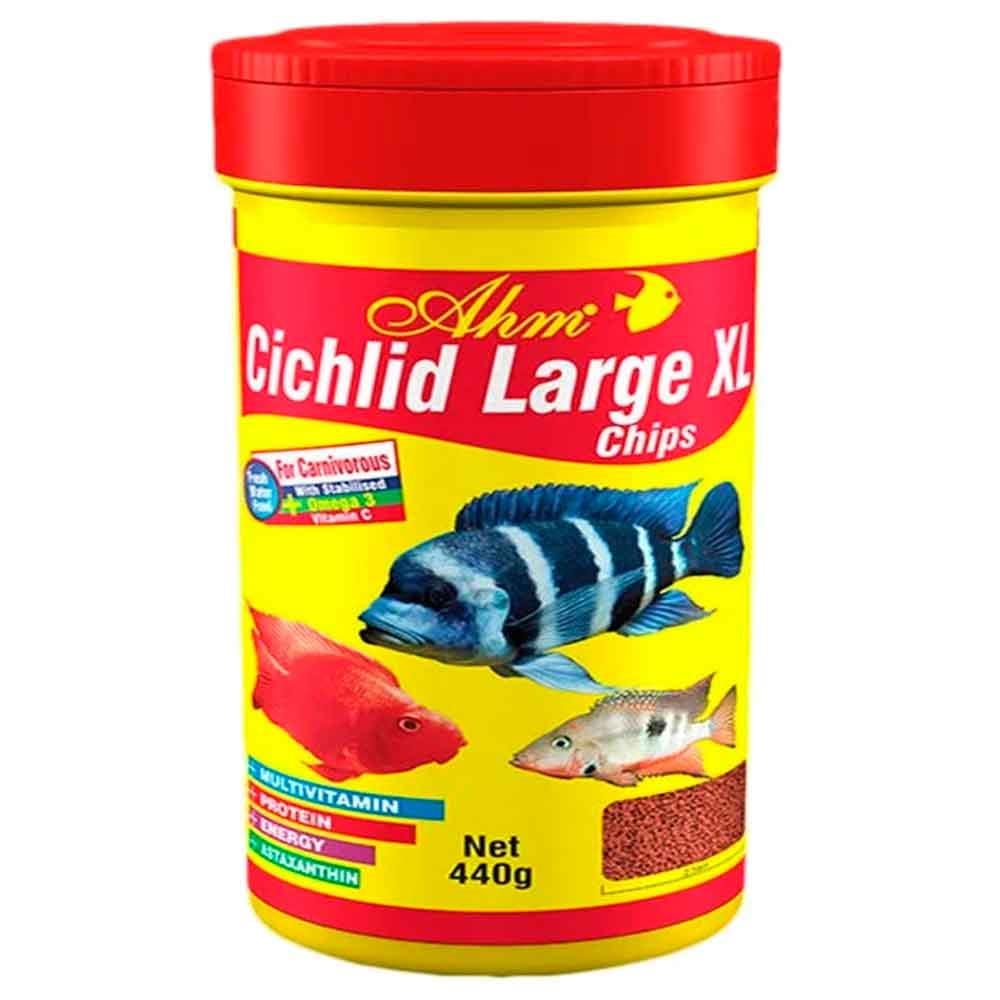 AHM Cichlid Large XL Chips 1000 ml 8699375330458 Amazon Pet Center