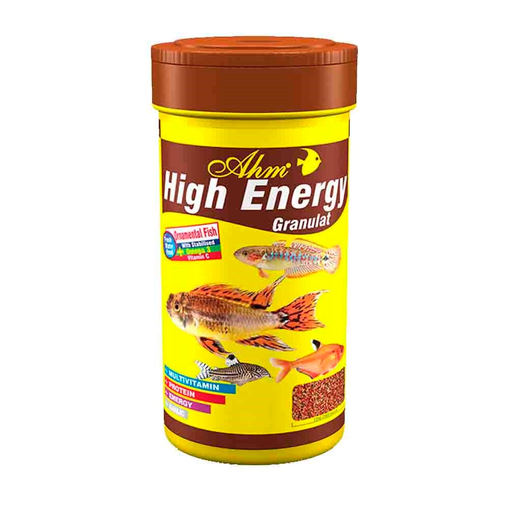 AHM High Energy Granulat 250 ml Balık Yemi 8699375331639 Amazon Pet Center