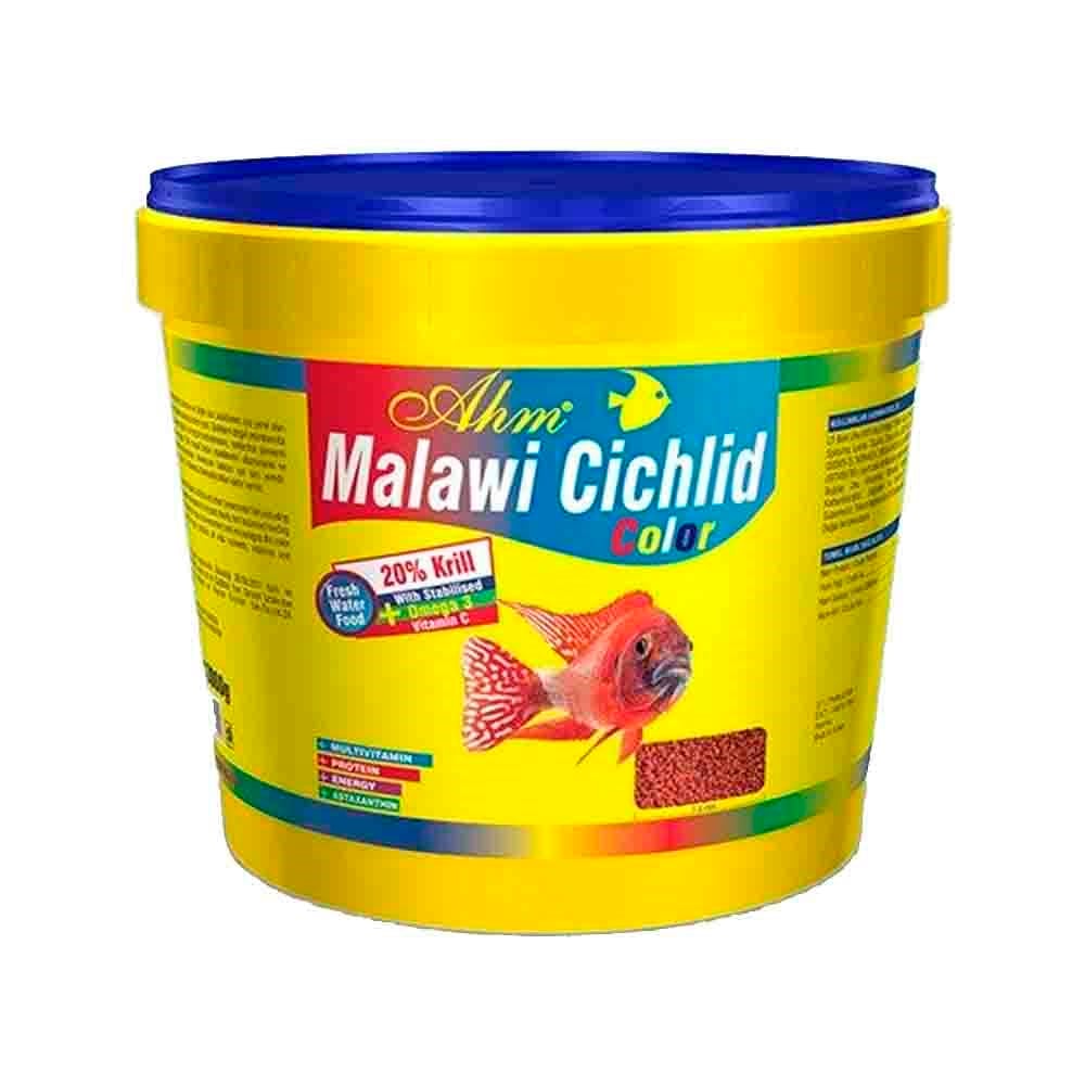 Ahm Malawi Cichlid Balığı Granulat Color Ciklet Balık Yemi 3 kg 8699375330212 Amazon Pet Center