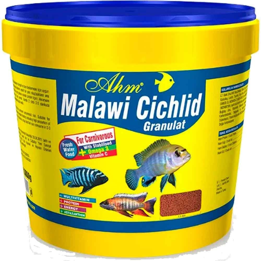 Ahm Malawi Cichlid Granulat 3 Kg 8699375330175 Amazon Pet Center