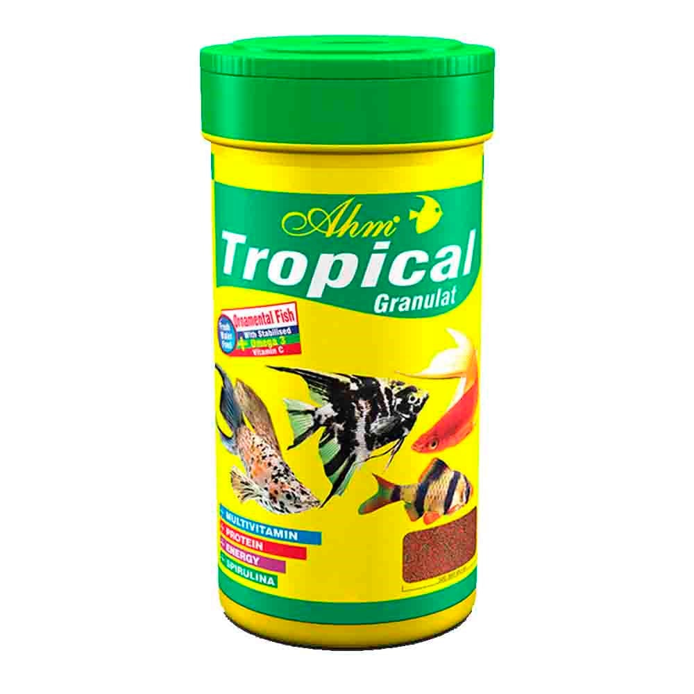 Ahm Tropical Granulat Balık Yemi 100ml 8699375330670 Amazon Pet Center