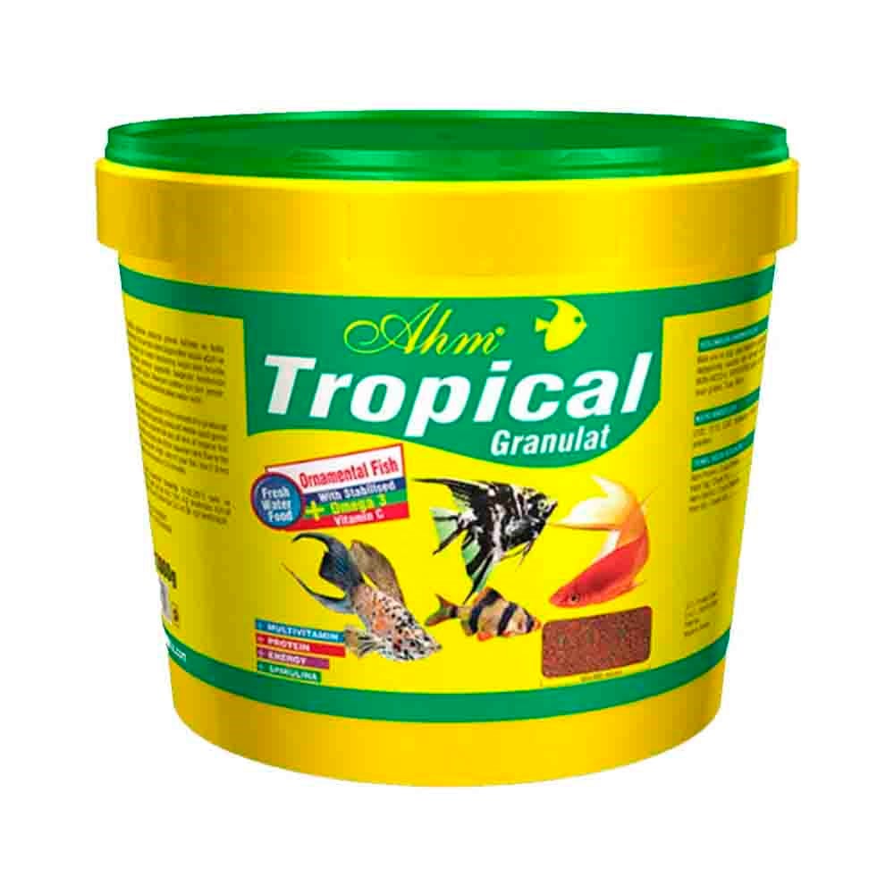 Ahm Tropical Granulat Balık Yemi Kova 3 Kg 8699375330083 Amazon Pet Center