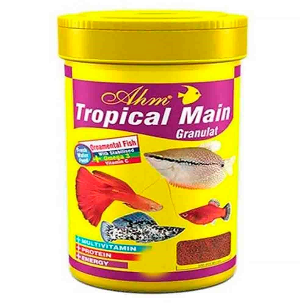 AHM Tropical Main Food 100 ml Balık Yemi 8699375331059 Amazon Pet Center