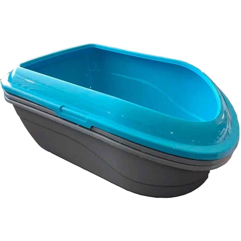 Amazon Açık Elekli Kedi Tuvaleti Mavi 32124309 Amazon Pet Center