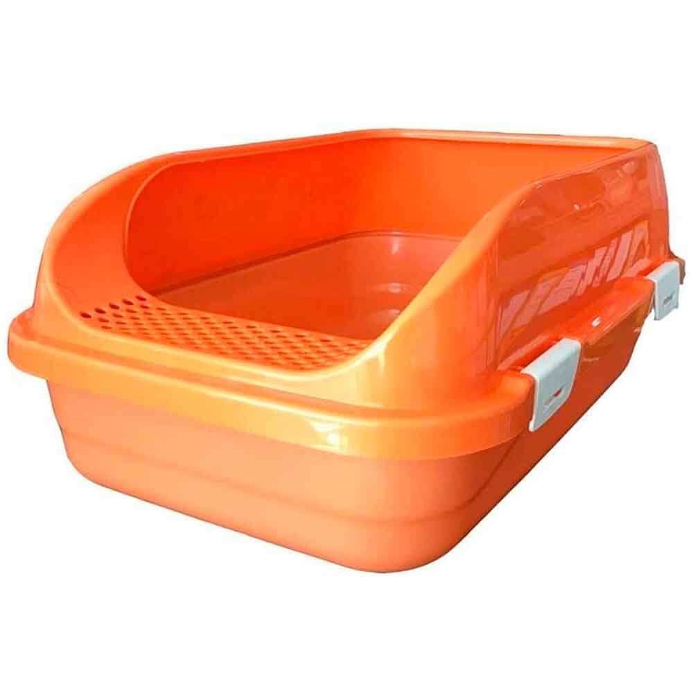 Amazon Açık Izgaralı Kedi Tuvaleti Turuncu L 32124569 Amazon Pet Açık Kedi Tuvaletleri Amazon Pet Center