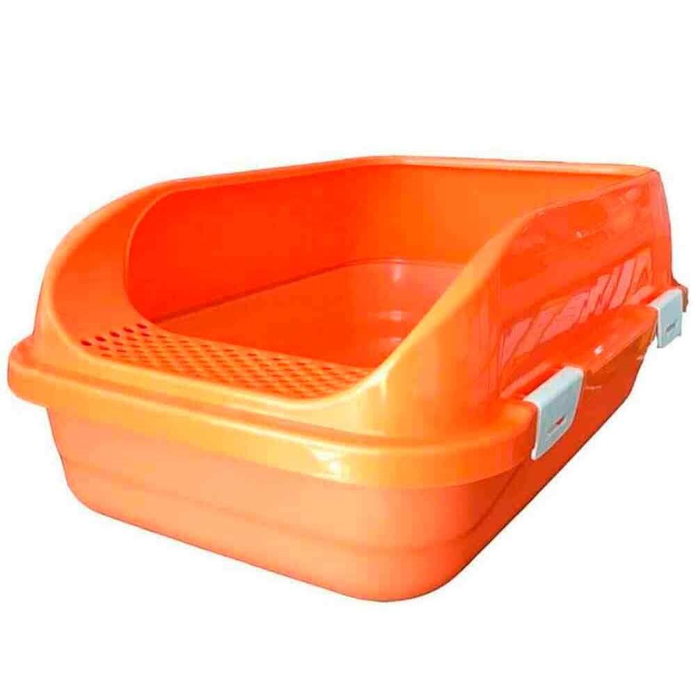 Amazon Açık Izgaralı Kedi Tuvaleti Turuncu M 32124613 Amazon Pet Açık Kedi Tuvaletleri Amazon Pet Center