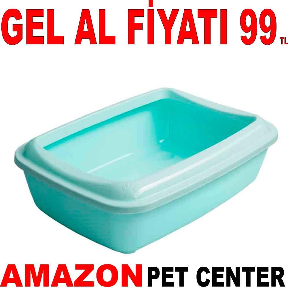 Amazon Açık Kedi Tuvaleti Yeşil 22479006 Amazon Pet Center