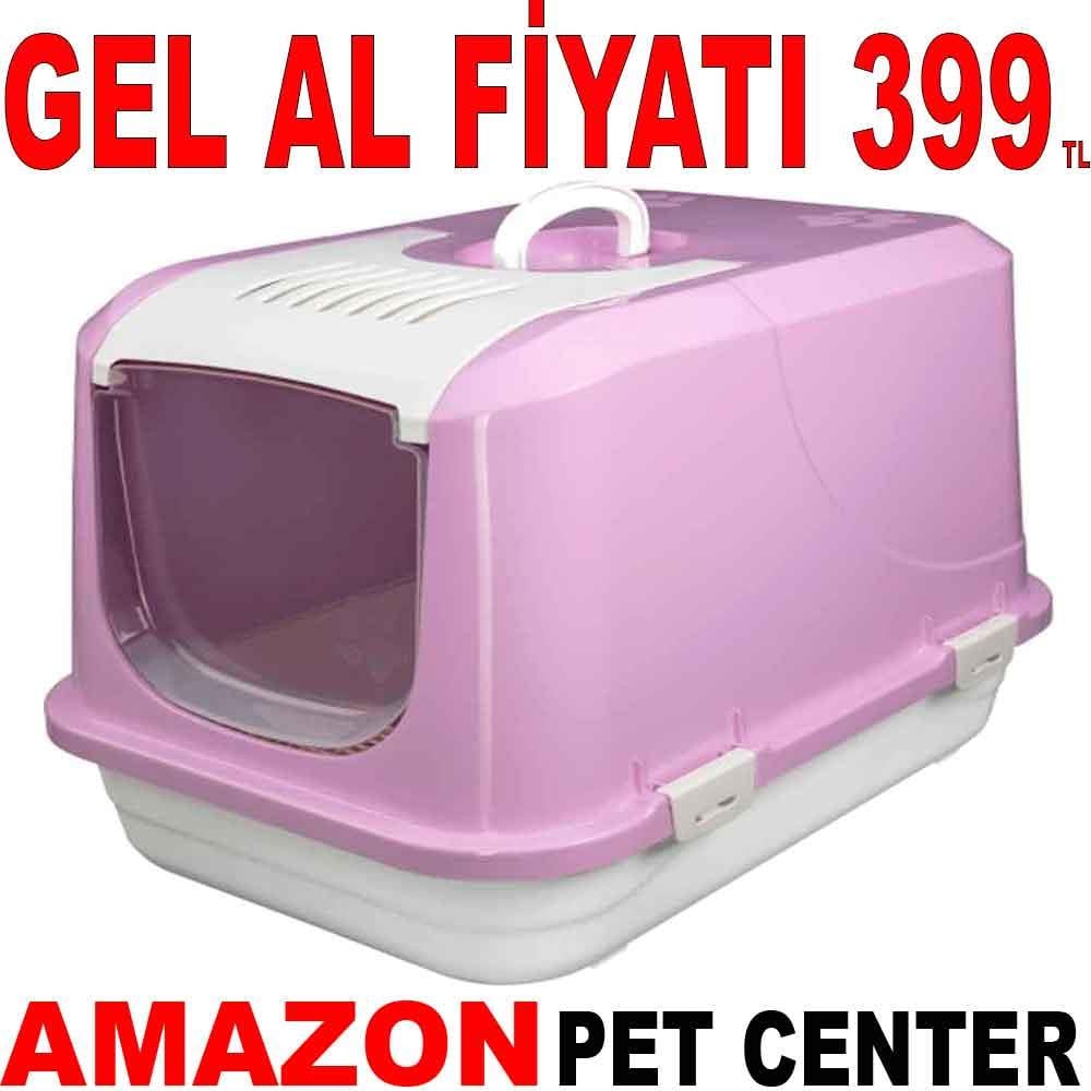 Amazon Kapalı Kedi Tuvaleti Lila M 22474001 Amazon Pet Center