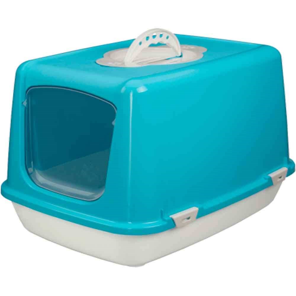 Amazon Kapalı Kedi Tuvaleti Mavi 32124675 Amazon Pet Kapalı Kedi Tuvaletleri Amazon Pet Center