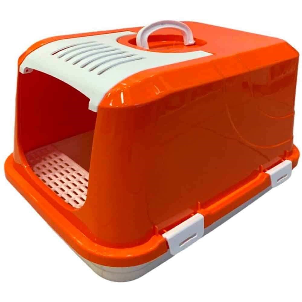 Amazon Kapalı Kedi Tuvaleti Turuncu M 32124415 Amazon Pet Kapalı Kedi Tuvaletleri Amazon Pet Center