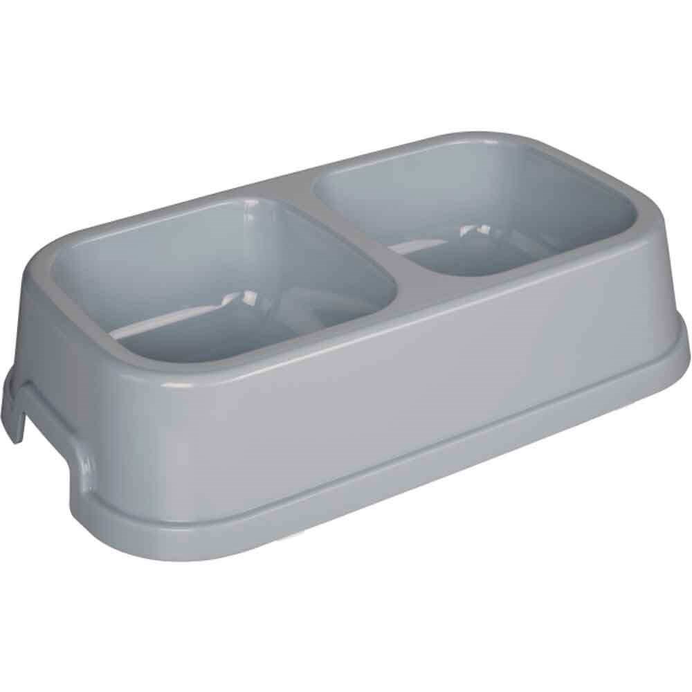 Amazon Kedi Köpek Mama Kabı İkli Gri M 32125511 Amazon Pet Kedi İkili Mama Ve Su Kapları Amazon Pet Center