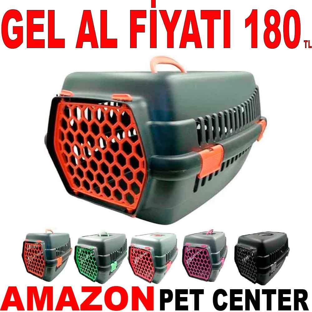 Amazon Kedi Köpek Taşıma Kabı Siyah Orta Boy 22765000 Amazon Pet Center
