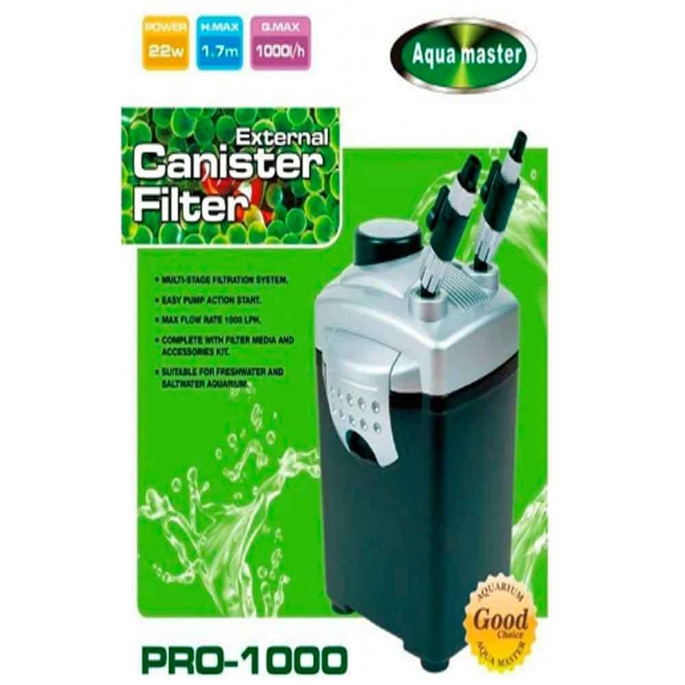 Aqua Master Dış Filitre 3 Sepet 1000 L/H PRO-1000 6925473610003 Amazon Pet Center