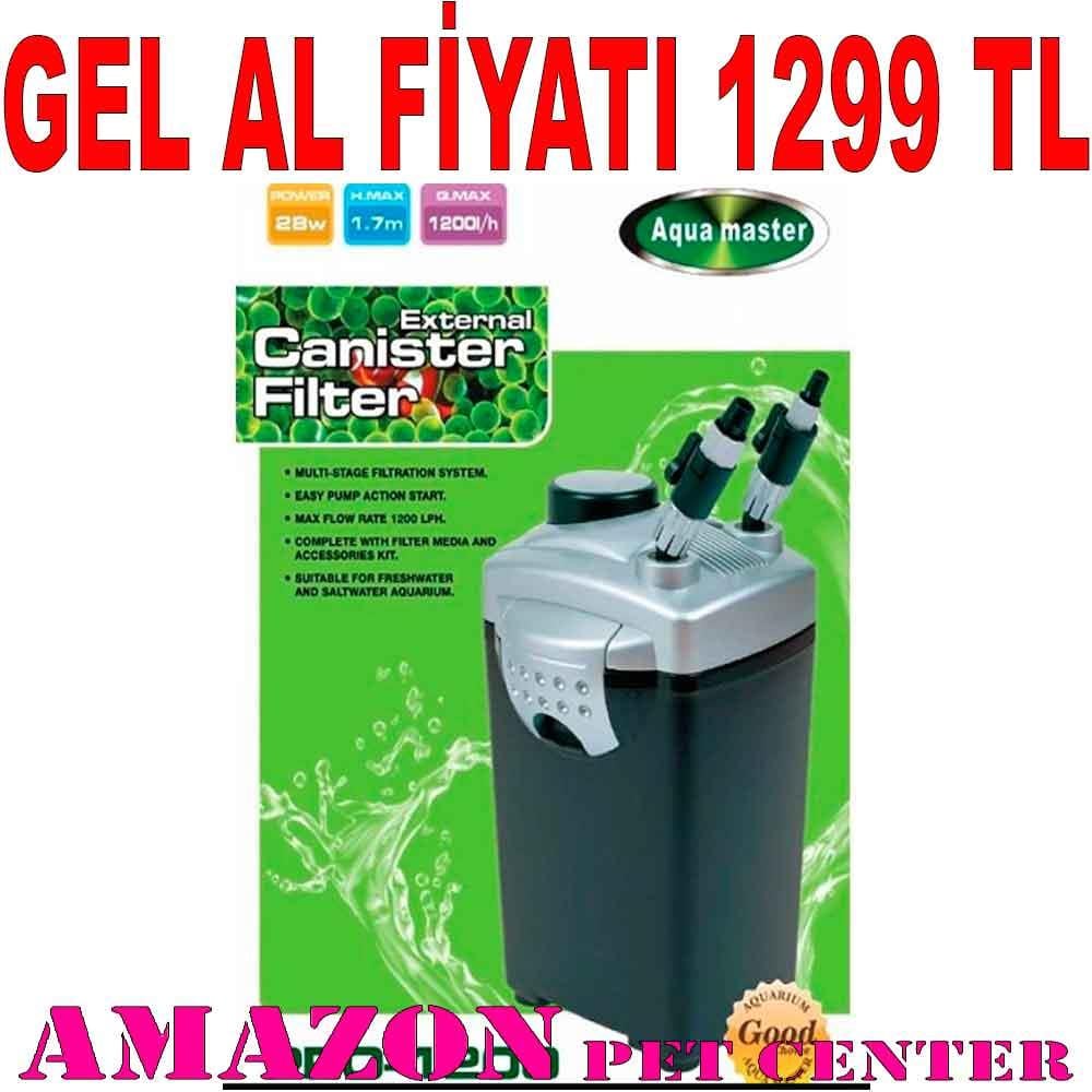 Aqua Master Dış Filitre 4 Sepet 1200 L/H 6925473612007 Amazon Pet Center