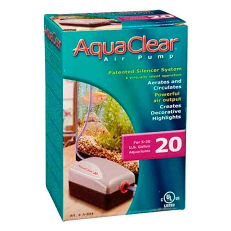 AquaClear 20 Akvaryum Hava Motoru Tek Çıkışlı 015561108447 AquaClear Akvaryum Hava Motorları Amazon Pet Center