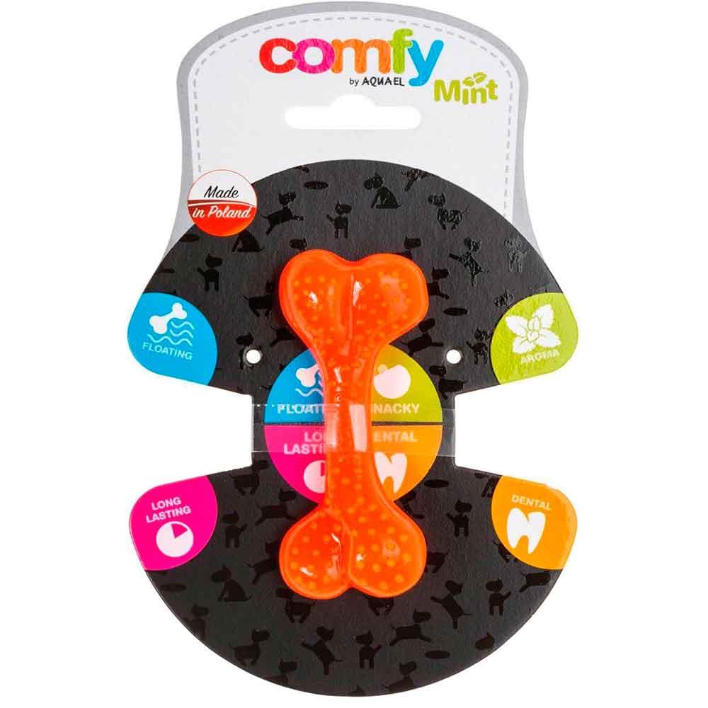 AQUAEL Comfy Toy Köpek Oyuncağı DENTAL BONE 8 Cm Turuncu Nane Aromalı 5905546192934 Amazon Pet Center