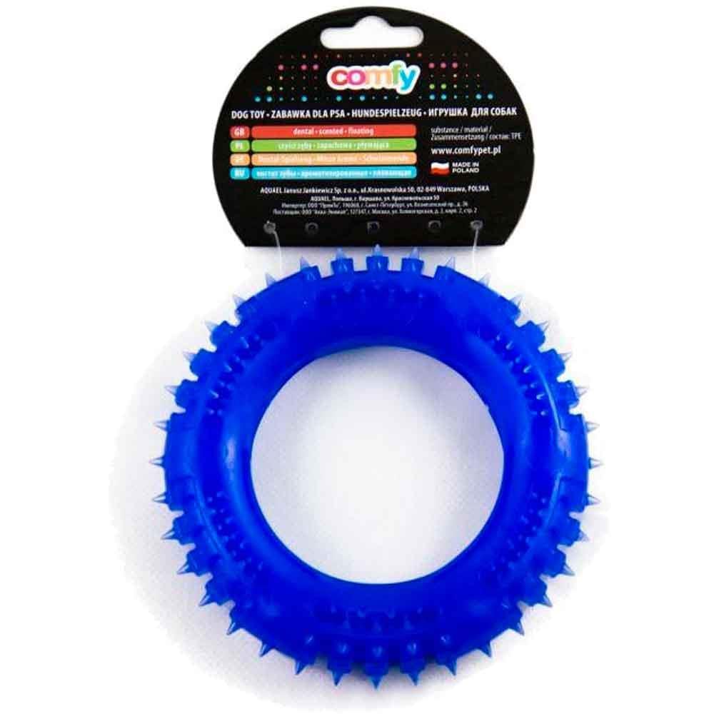 AQUAEL Comfy Toy Köpek Oyuncağı DENTAL RING MINT 13 Cm Mavi Nane Kokulu 5905546194525 Amazon Pet Center