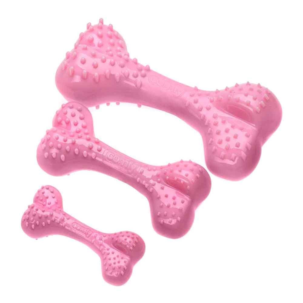 AQUAEL Comfy Toy Köpek Oyuncağı DENTAL BONE 16 Cm Pembe Çilek Kokulu 5905546336673 Amazon Pet Center