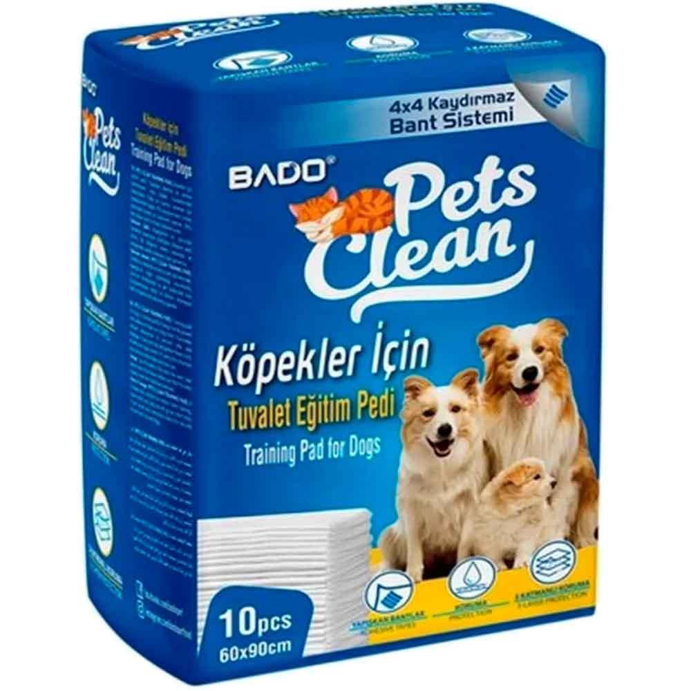 BADO Pets Clean Köpek Çiş Eğitim Pedi 60x90 10'lu PK 8681889062420 Amazon Pet Center