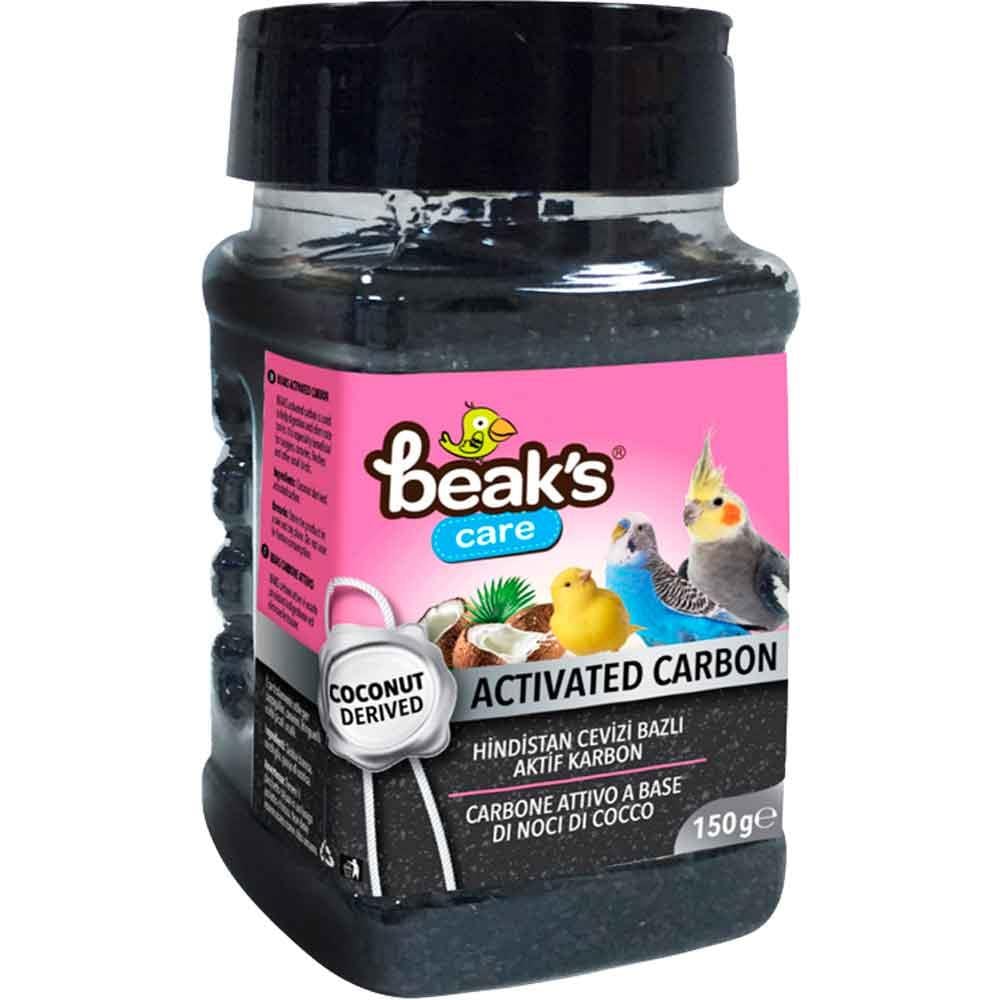 Beaks Aktif Karbon Hindistan Cevizi Bazlı Kuş Kömürü 150 gr 8680067142480 Amazon Pet Center