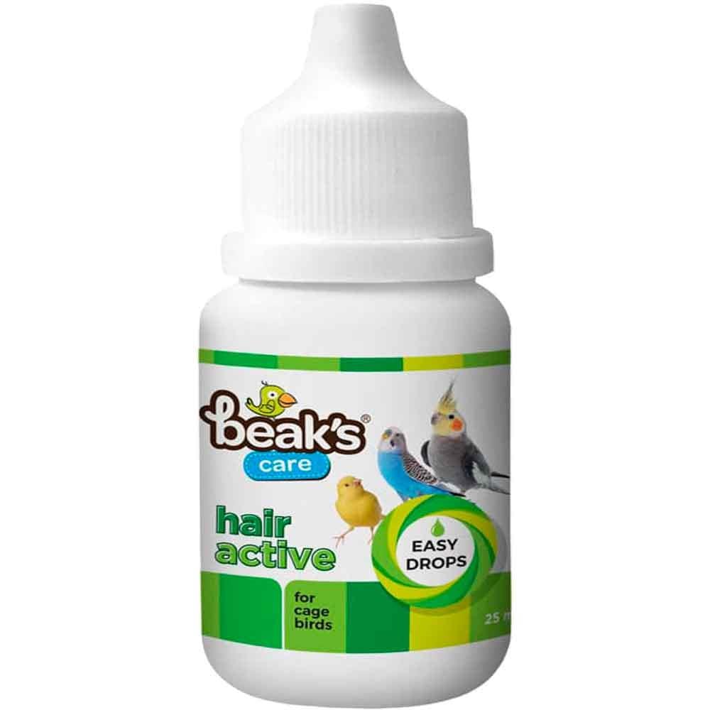 Beaks Hair Active Kuşlar İçin Vitamin 25 Ml 8680067147096 Amazon Pet Center