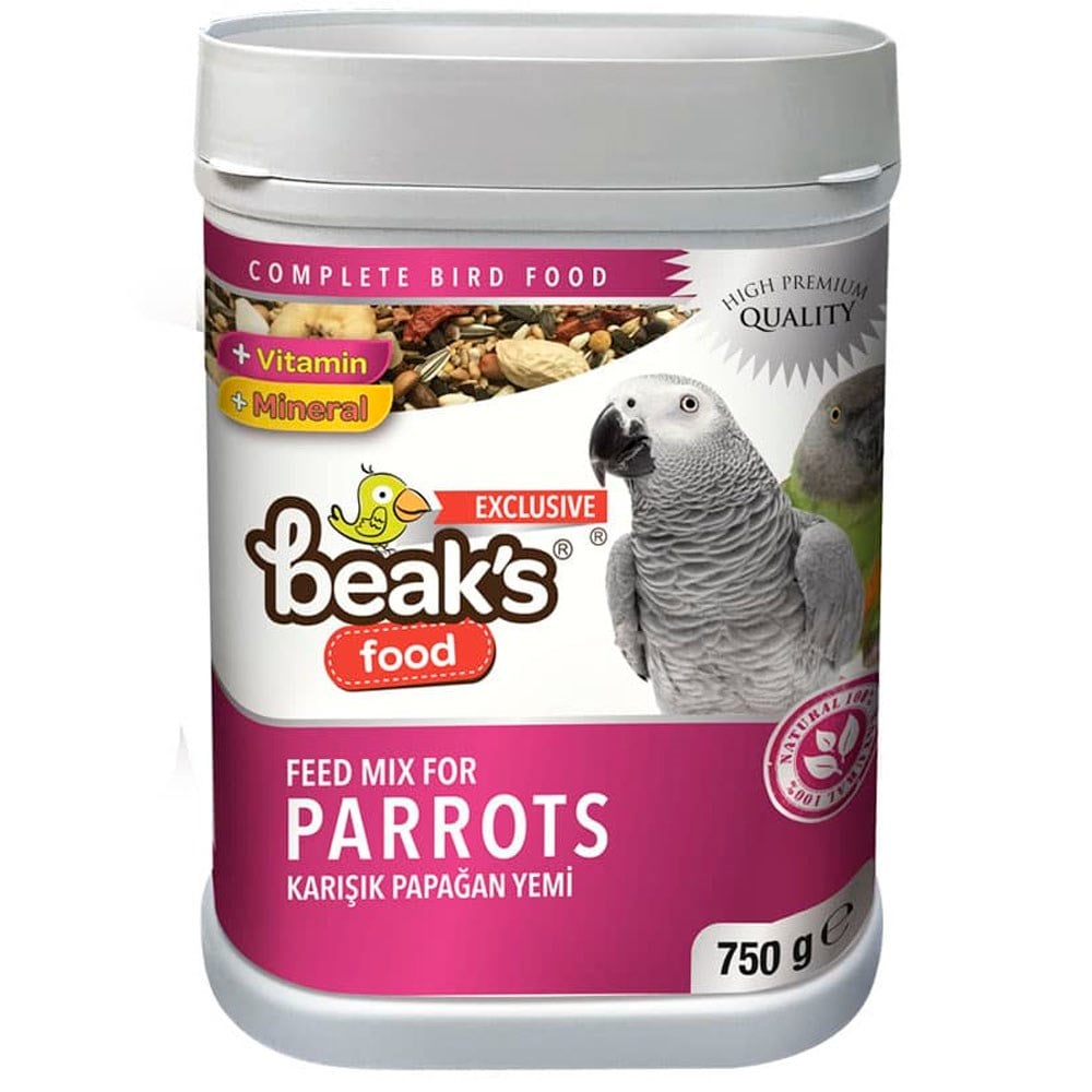 Beaks Karışık Papağan Yemi 750 gr 8680067141926 Amazon Pet Center
