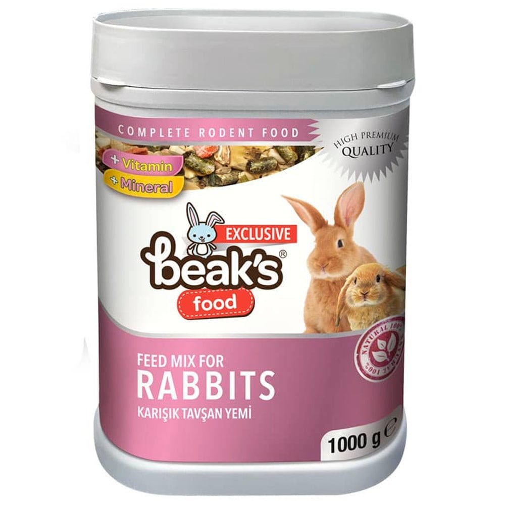 Beaks Karışık Tavşan Yemi 1000 gr 8680067141803 Amazon Pet Center