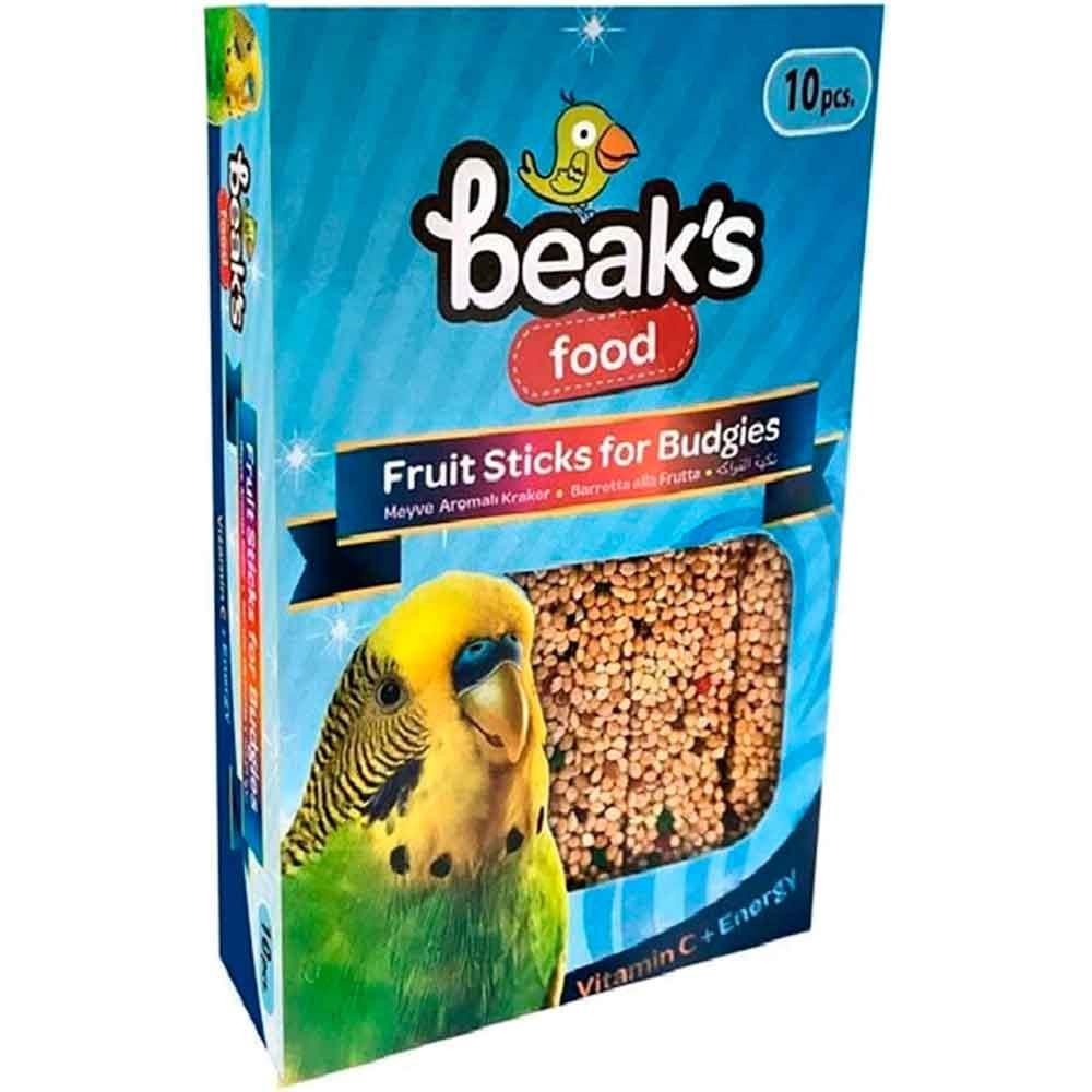 Beaks Meyveli Muhabbet Kuşu Krakeri 10 Lu 8680067141995 Amazon Pet Center
