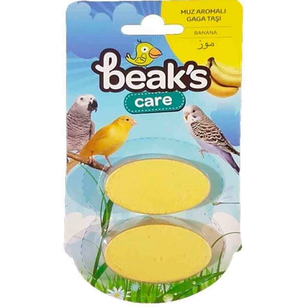 Beak'S Muz Aromalı Gaga Taşı - İkili SG009 8680067140745 Beaks Kuş Gaga Taşları Amazon Pet Center