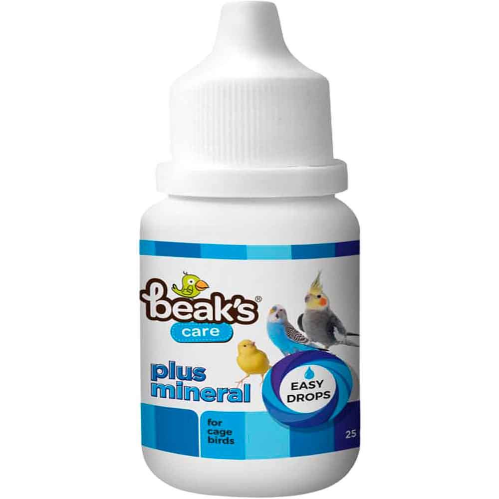 Beaks Plus Mineral Kuşlar İçin Vitamin 25 ml 8680067147119 Amazon Pet Center