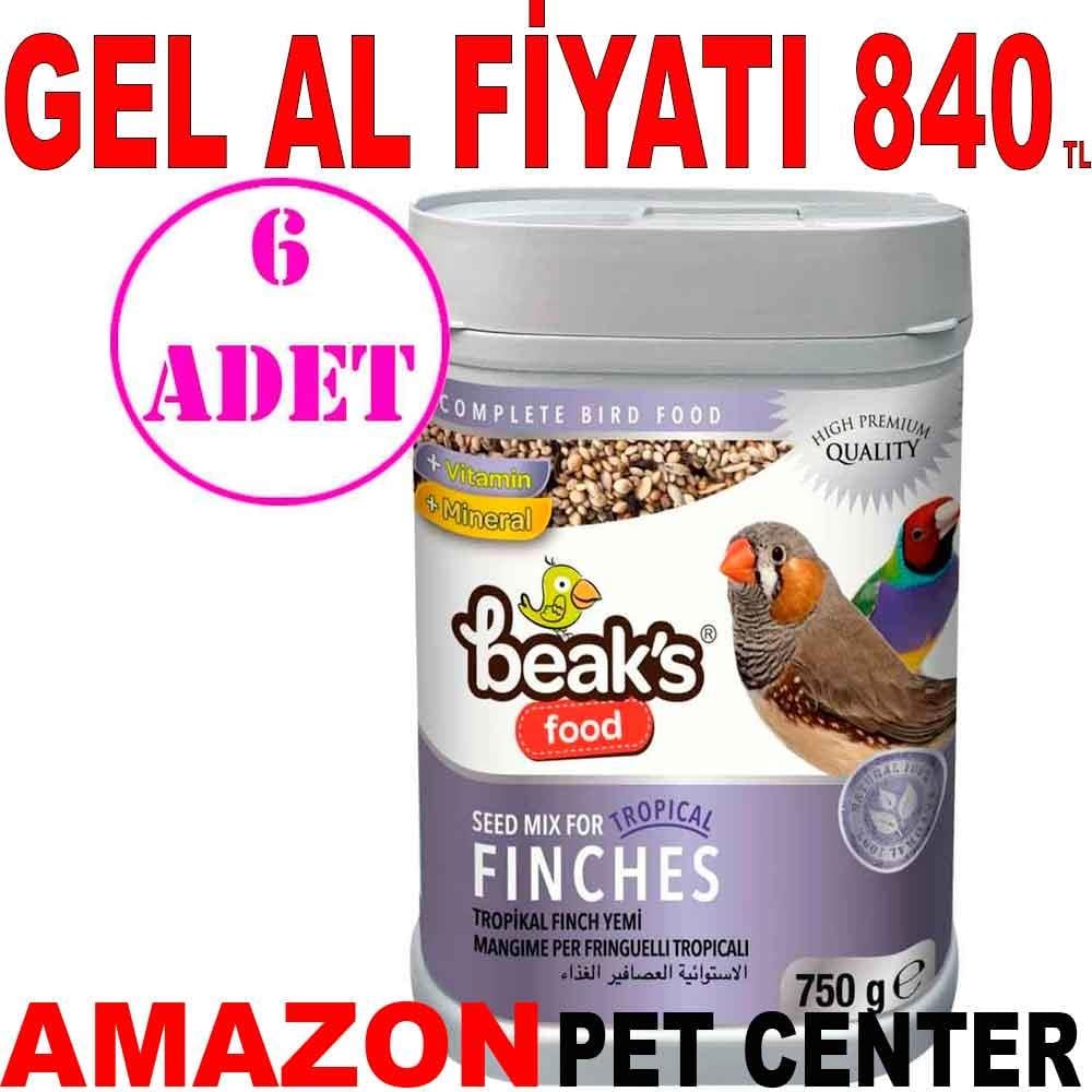Beaks Tropikal Golden Finch Yemi 750 Gr 6 AD 19264004 Amazon Pet Center