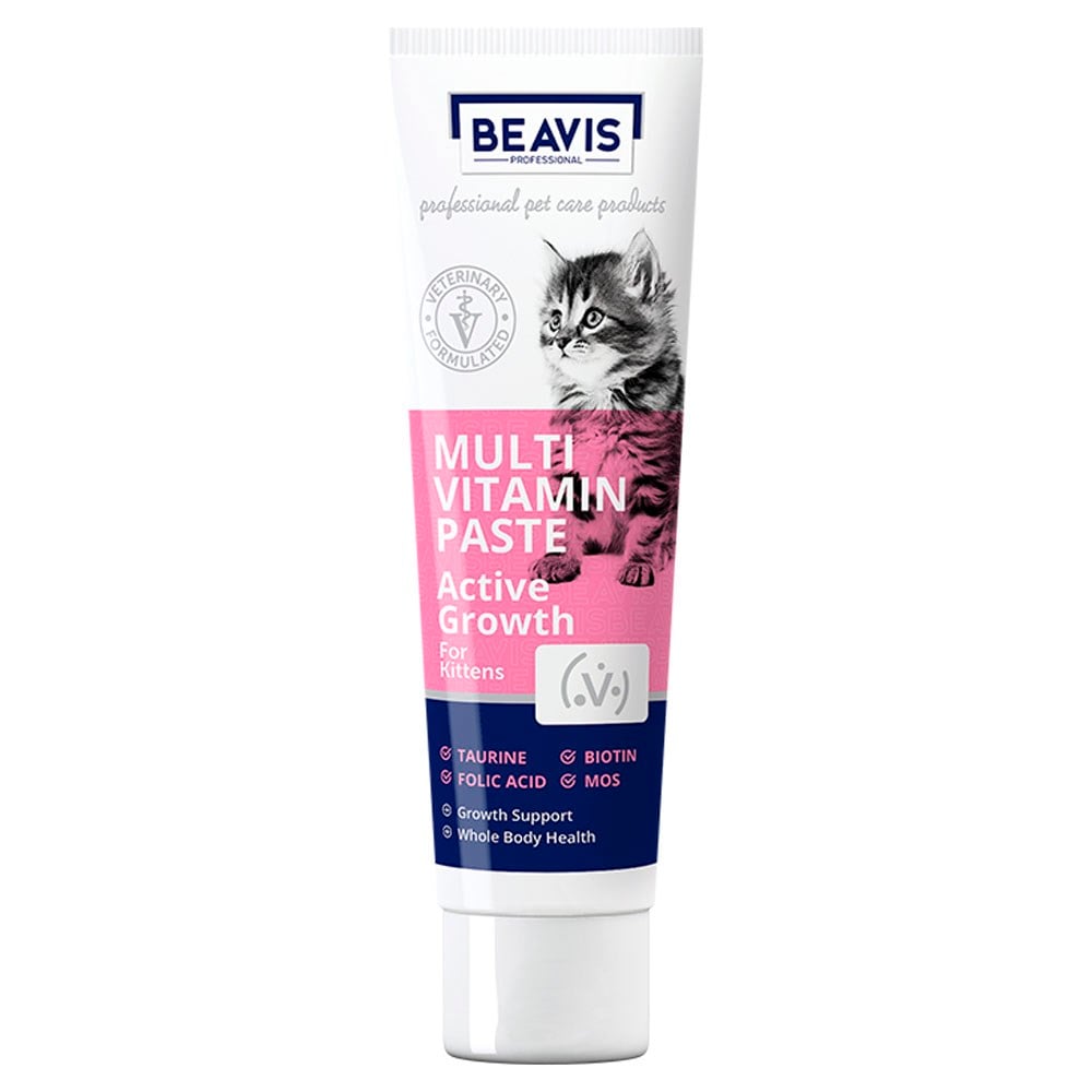 Beavis Yavru Kediler için Multi Vitamin Paste 10 in 1 100ml 8681299607860 Amazon Pet Center