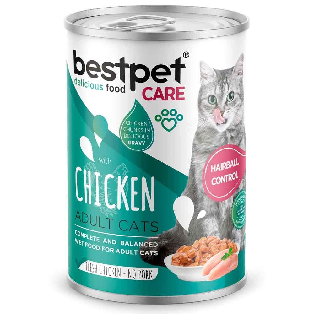 Best Pet Kedi Konservesi Tavuklu Hairball 400 Gr 8681465607861 Amazon Pet Center