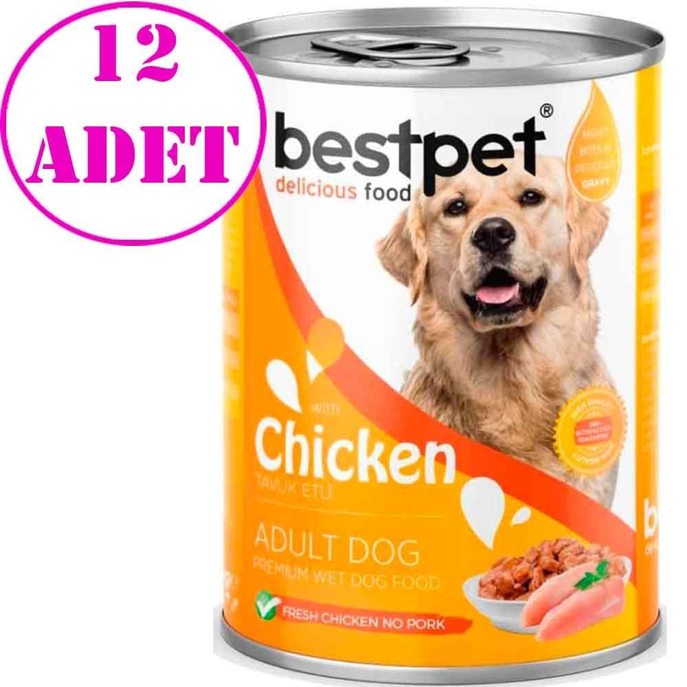 Best Pet Köpek Konservesi Tavuk Etli 400 Gr 12 AD 21449000 Amazon Pet Center