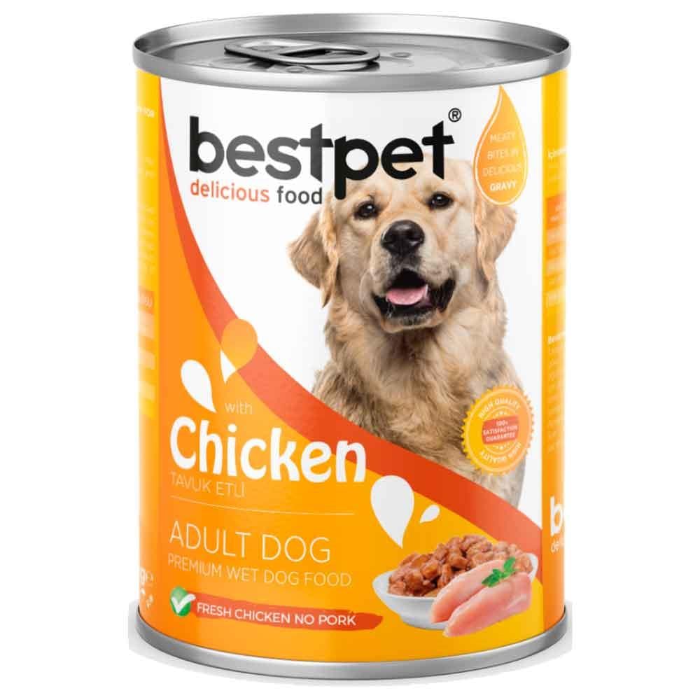 Best Pet Sos İçinde Parça Tavuk Etli Yetişkin Köpek Konservesi 400 Gr 8681465605096 Amazon Pet Center