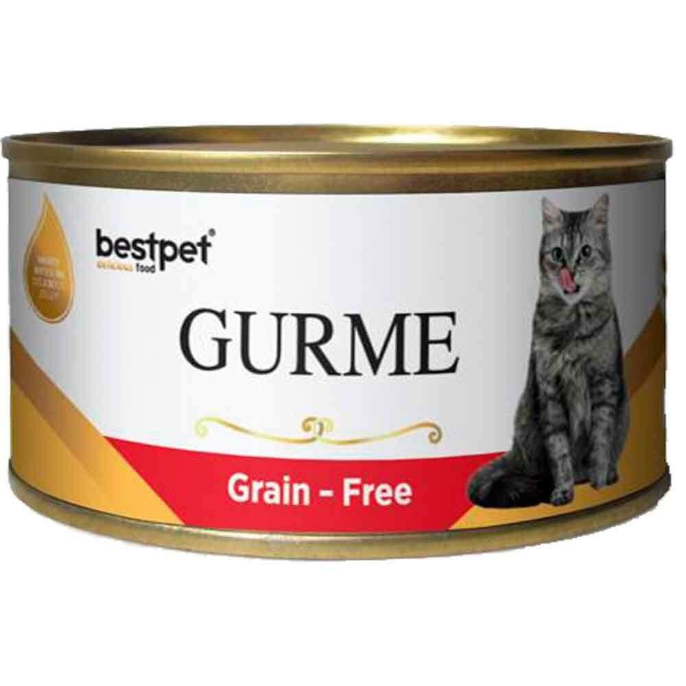 BestPet Gurme Kedi Konservesi Kuzulu Parça Etli 100 Gr 8681465603566 Best Pet Yetişkin Kedi Konserve Mamaları Amazon Pet Center