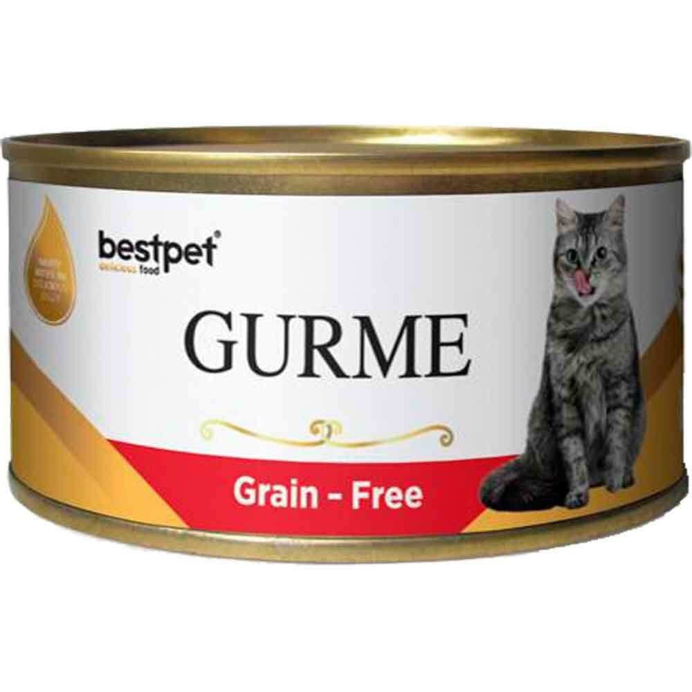 BestPet Gurme Kedi Konservesi Sığır Etli 100 Gr 8681465603535 Best Pet Yetişkin Kedi Konserve Mamaları Amazon Pet Center