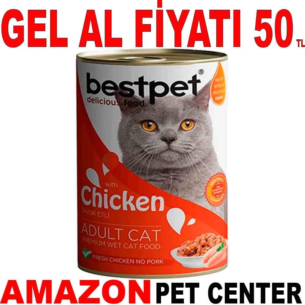 BestPet Kedi Konservesi Tavuklu 400 Gr 21633003 Amazon Pet Center
