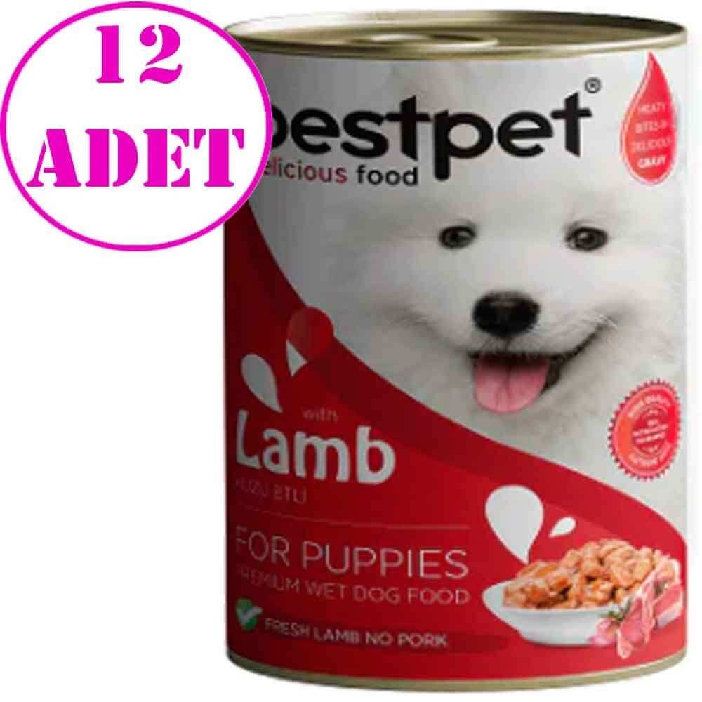 BestPet Kuzu Etli Yavru Köpek Konservesi 400gr 12 AD 32125979 Best Pet Yavru Köpek Konserveleri Amazon Pet Center